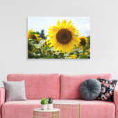 Impression sur toile - Tournesol vibrant (Insitu(Salon))