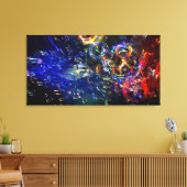 Impression sur toile Trippin Balls 40x21 (Insitu(Salon))