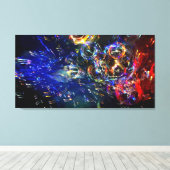 Impression sur toile Trippin Balls 40x21 (Insitu (Plancher de Bois))