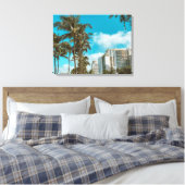 Impression sur toile tropicale étirée (Insitu(Chambre))