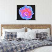 Impression sur toile Tulipe Fluorescente (Insitu(Chambre))