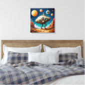 Impression sur toile (vaisseau spatial à deux patt (Insitu(Chambre))