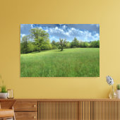 Impression sur toile verte des Appalaches (Insitu(Salon))
