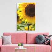 Impression sur toile - Vibrance estivale de tourne (Insitu(Salon))
