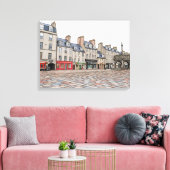 impression sur toile vue de Castlegate d'Aberdeen (Insitu(Salon))