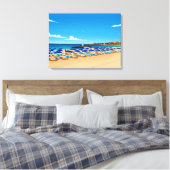 Impression sur toile vue de la plage de Tenerife (Insitu(Chambre))