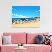 Impression sur toile vue de la plage de Tenerife (Insitu(Salon))