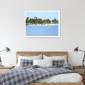 Impression sur toile vue tropicale (Insitu(Chambre))