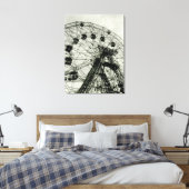 Impression sur toile 'Wonder Wheel' (Insitu(Chambre))