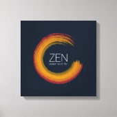 Impression sur toile Zen Vibrant (Recto)