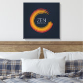 Impression sur toile Zen Vibrant (Insitu(Chambre))
