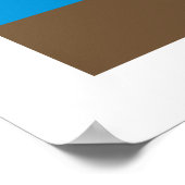 Impression Surf de coucher de soleil (Coin)