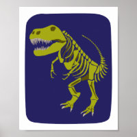 Impression T-Rex verte