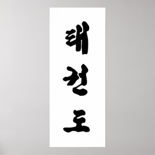 Impression Tae Kwon Do Canvas