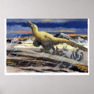 Impression Tempête de Sable Vélociraptor