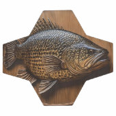 Impression textuelle 3D Australian Murray Cod, (Plat)