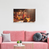 Impression Tibétain Moine Canvas (Insitu(Salon))