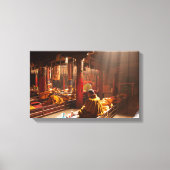 Impression Tibétain Moine Canvas (Recto)