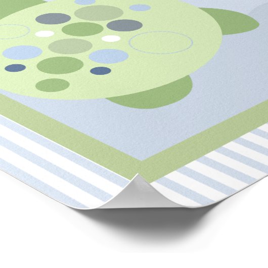 IMPRESSION TORTUE DE MER 8x10 POUR LA CHAMBRE DE B (Coin)