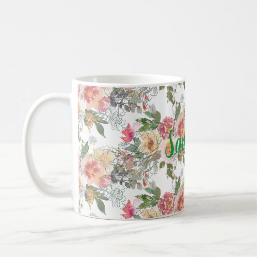 Impression totale avec tasse de texte personnalisa (Gauche)