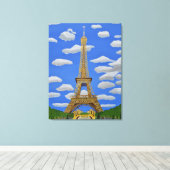 Impression tour Eiffel (Insitu (Plancher de Bois))