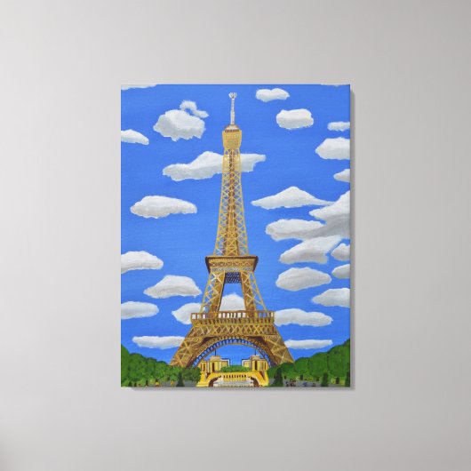 Impression tour Eiffel (Recto)