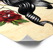 Impression traditionnelle de tatouage Amy (Coin)