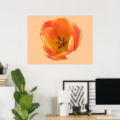 Impression Tulipe orange (Bureau à domicile)