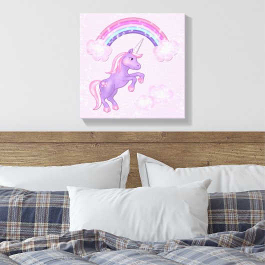 Impression Unicorne Canvas (Insitu(Chambre))