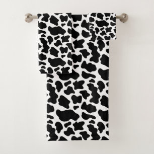 Impression vache noir et blanc
