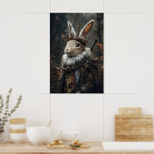 Impression victorienne de Jackalope, Lapin Dark Ac (Cuisine)
