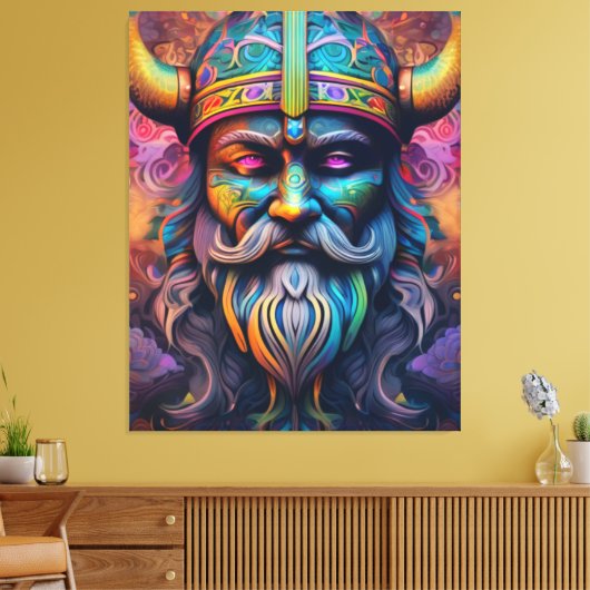 Impression Viking Warrior Canvas (Insitu(Salon))