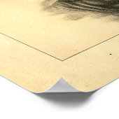 Impression vintage à épines courtes 1888 (Coin)