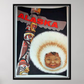 Impression Vintage Alaska (Devant)