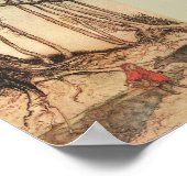 Impression vintage d'Arthur Rackham du Petit Chape (Coin)