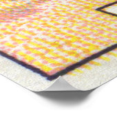 Impression vintage de poulet (Coin)