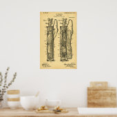 Impression vintage de sac Caddie 1905 (Cuisine)
