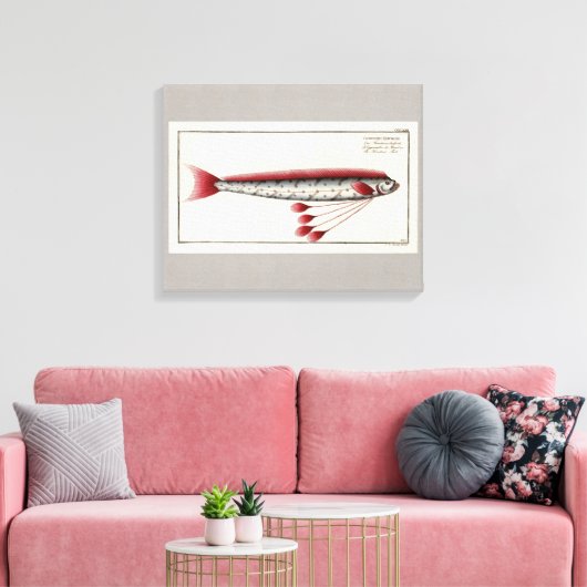 Impression Vintage d'Oarfish géant (Insitu(Salon))
