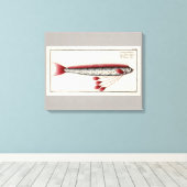 Impression Vintage d'Oarfish géant (Insitu (Plancher de Bois))