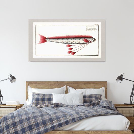 Impression Vintage d'Oarfish géant (Insitu(Chambre))