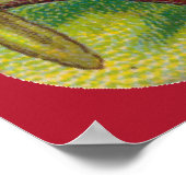 Impression vintage d'oiseaux tropicaux (Coin)