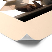 Impression vintage pro-alphabétisation (Coin)