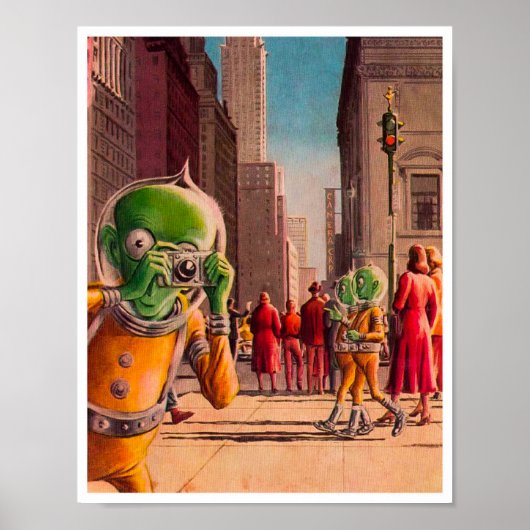 Impression vintage Pulp Fiction (Devant)