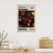 Impression Yayoi Kusama - Affiche Abstraite Yayoi (Cuisine)