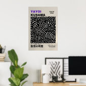 Impression Yayoi Kusama - Affiche Abstraite Yayoi (Bureau à domicile)