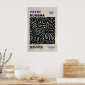 Impression Yayoi Kusama - Affiche Abstraite Yayoi (Cuisine)