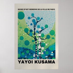Impression Yayoi Kusama - Affiche abstraite Yayoi 