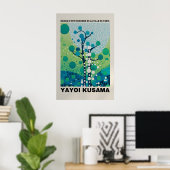 Impression Yayoi Kusama - Affiche abstraite Yayoi (Bureau à domicile)