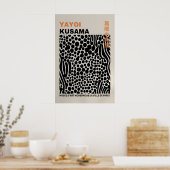 Impression Yayoi Kusama - Affiche abstraite Yayoi (Cuisine)