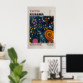 Impression Yayoi Kusama - Affiche Abstraite Yayoi  (Bureau à domicile)
